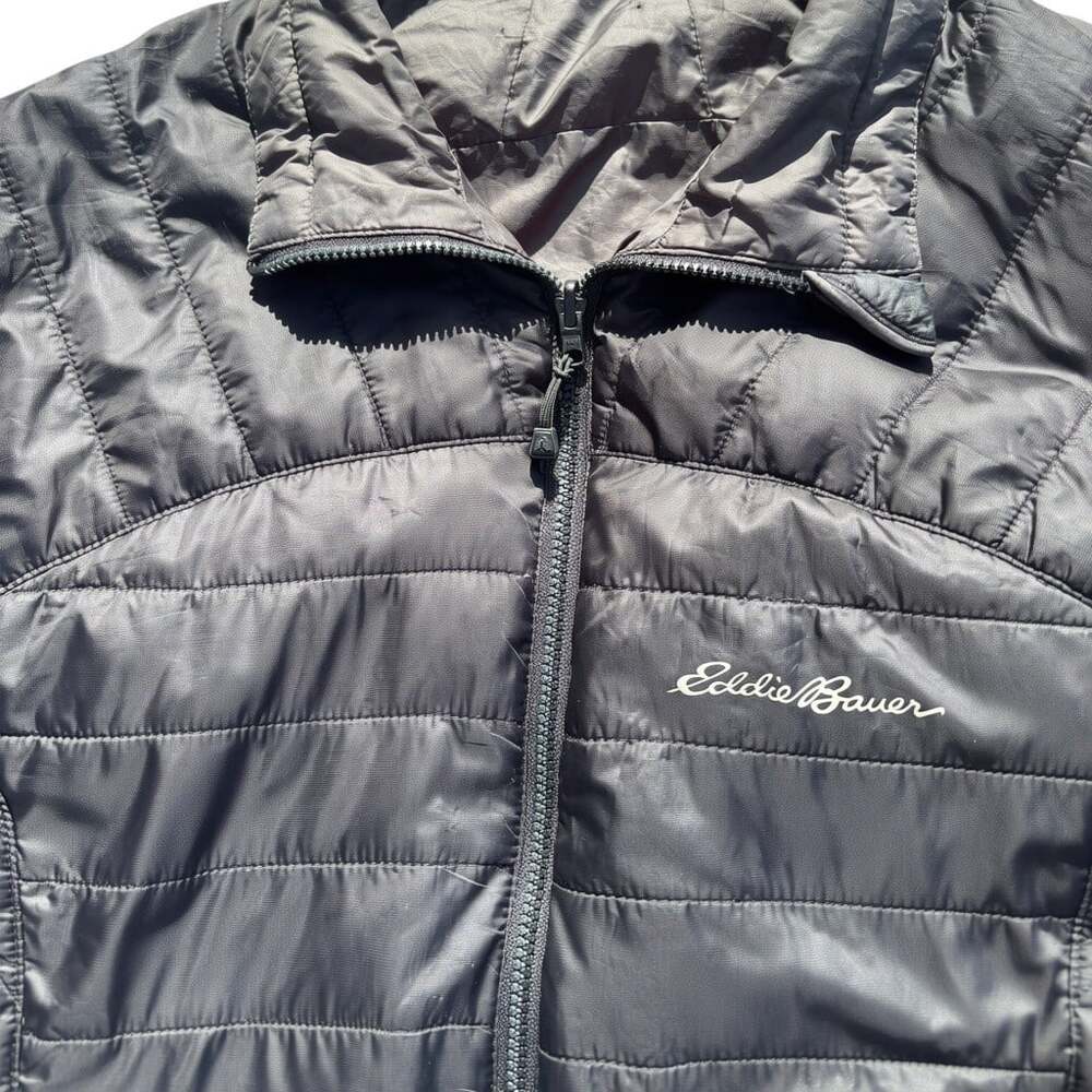 Eddie Bauer First Ascent Pertex Quantum Eco Quilted Jacket Black ~Size S - Picture 7 of 16